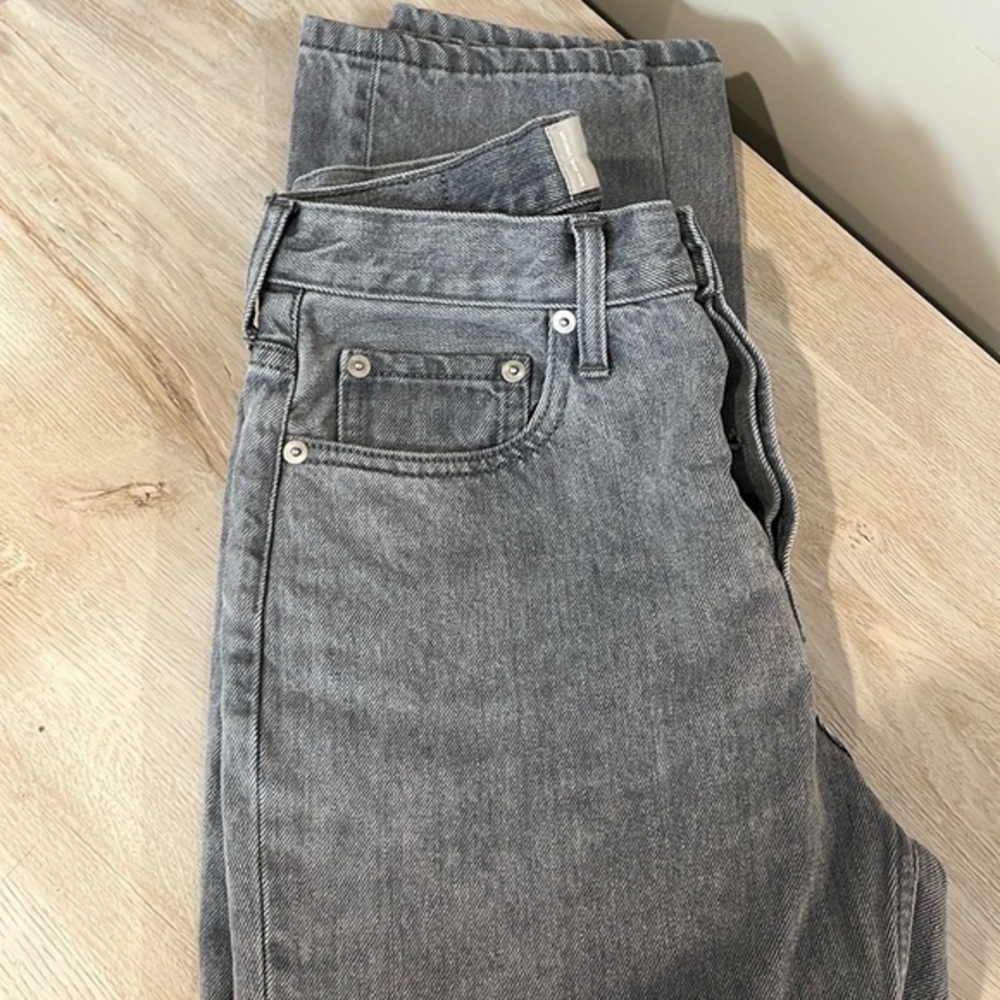 Everlane denim grey/black wide leg